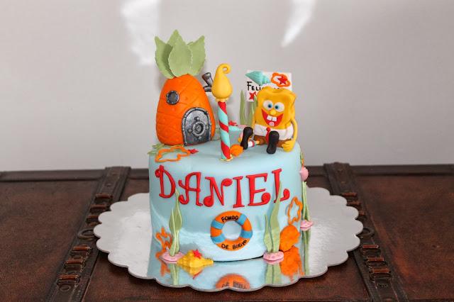 Tarta Bob Esponja 1 Año Tarta Bob Esponja 1 Año