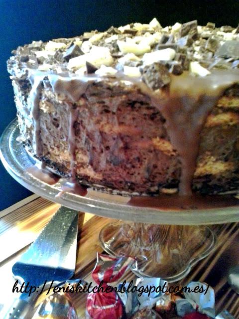 Tarta de mouse de chocolate y Tarta Oana -otra tarta de cumpleaños- Tarta de mouse de chocolate y Tarta Oana -otra tarta de cumpleaños-