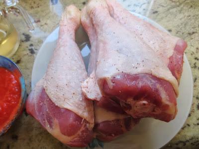 Muslos de pavo en salsa de verduras olla GM Muslos de pavo en salsa de verduras olla GM