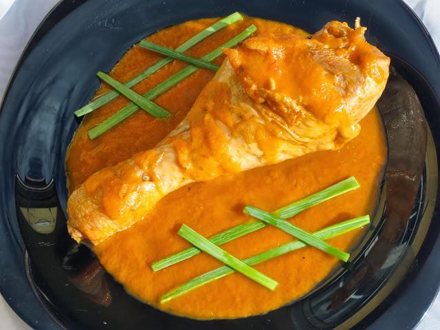 Muslos de pavo en salsa de verduras olla GM Muslos de pavo en salsa de verduras olla GM