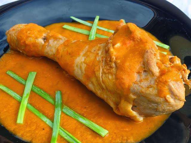 Muslos de pavo en salsa de verduras olla GM Muslos de pavo en salsa de verduras olla GM