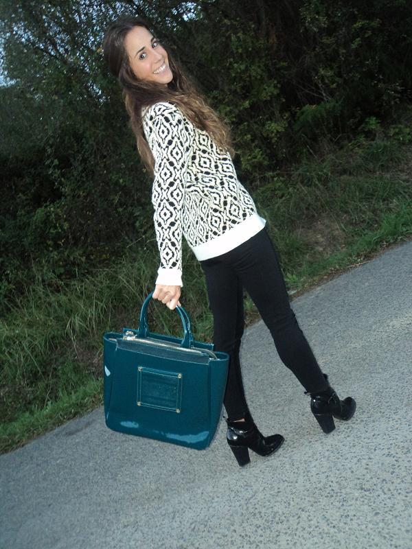 Versace bag zara booties