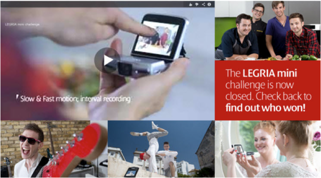 Video patrocinado: apúntate al reto #LEGRIAmini de Canon canon legria videocamara