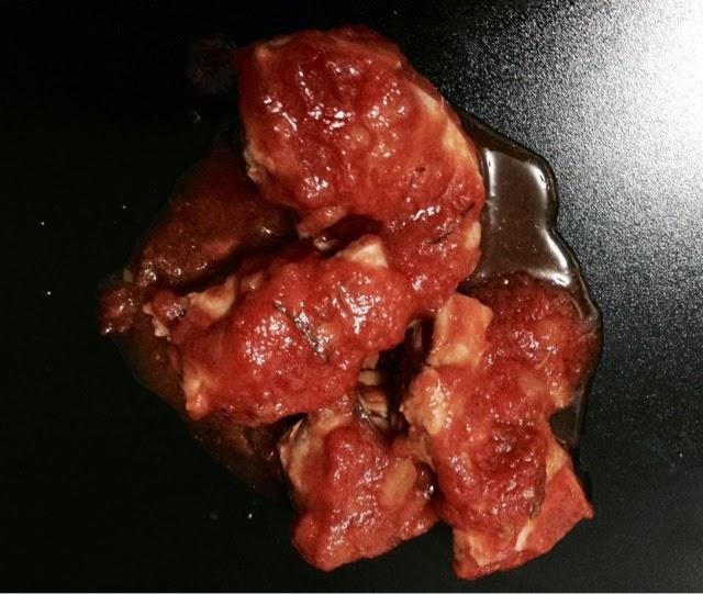 Conejo con tomate y romero Conejo con tomate y romero