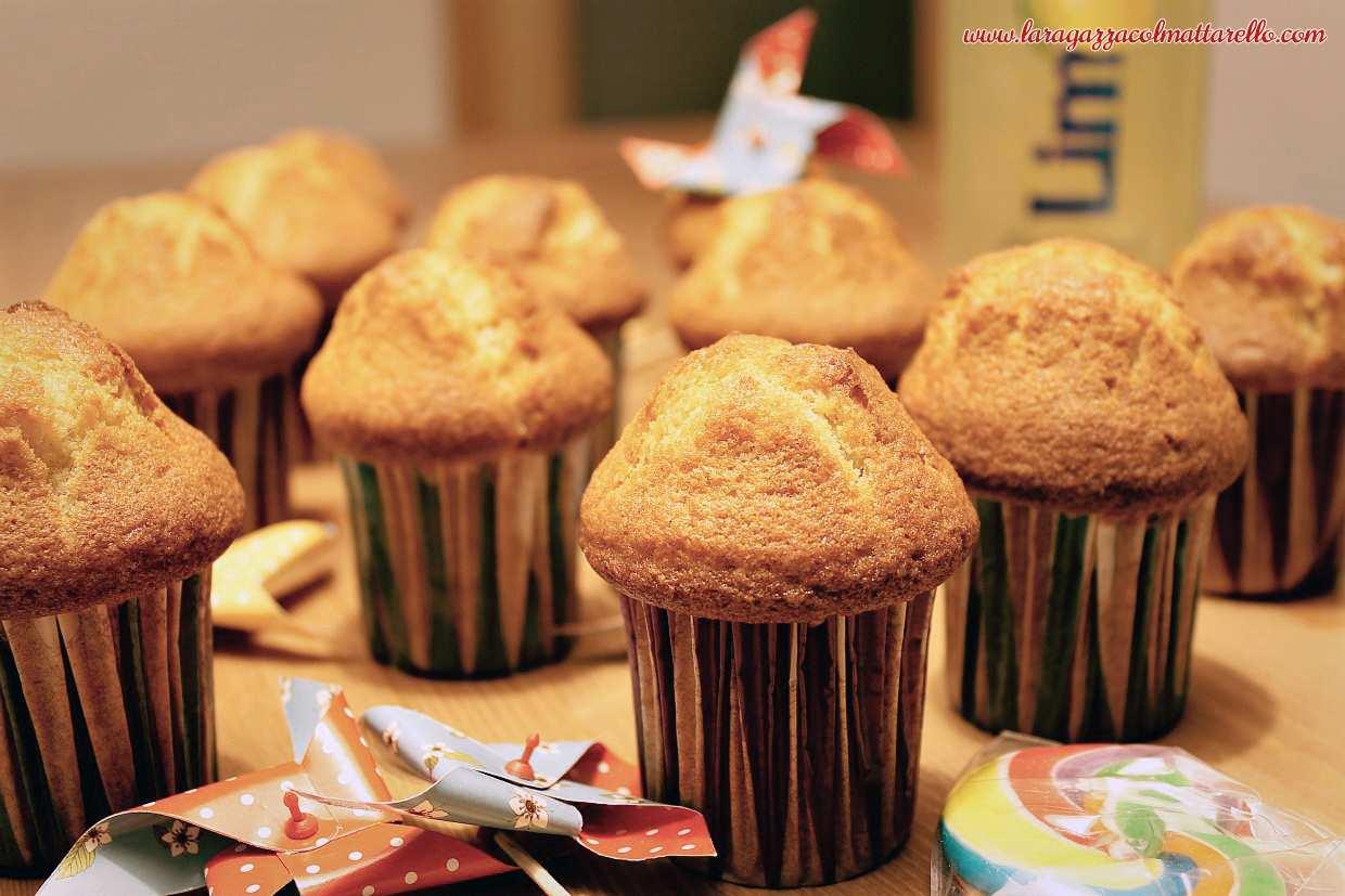 Muffins de almendra, limoncello y chocolate blanco ~ recetas dulces  ~ IMG 8479m