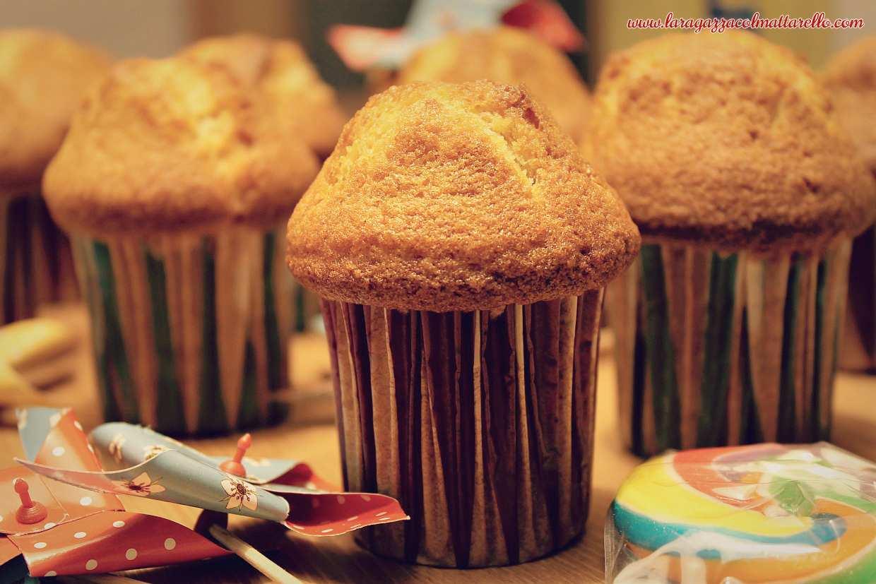 Muffins de almendra, limoncello y chocolate blanco ~ recetas dulces  ~ IMG 8474m