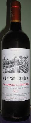 Château Calon 2010 St. George St. Emilion, Vignobles Boidron Château Calon 2010 St. George St. Emilion, Vignobles Boidron