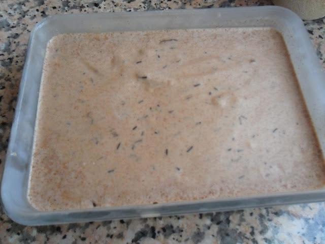 Cocinando con crema de castañas (mousse de castañas y helado de castañas y chocolate) Cocinando con crema de castañas (mousse de castañas y helado de castañas y chocolate)