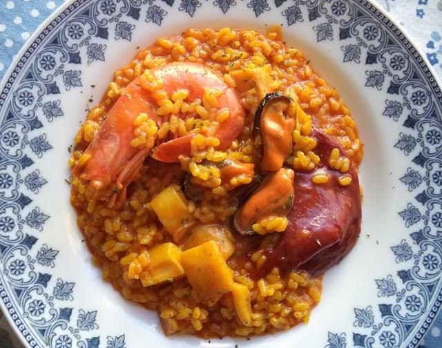 Paella de Marisco para Uno