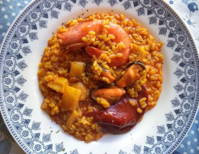 Paella de Marisco para Uno