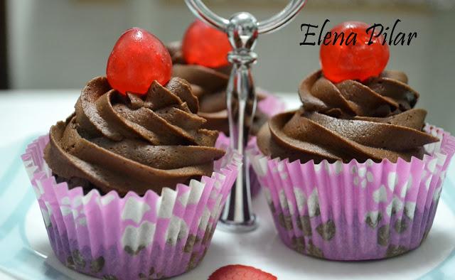 Cupcakes de Mon Chéri Cupcakes de Mon Chéri