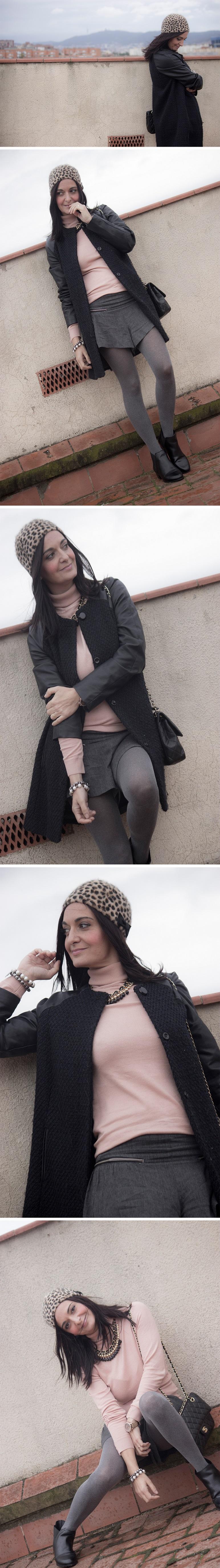 Rosa y gris Rosa y gris