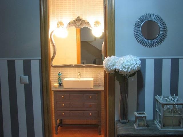 El baño retro de Olga y sus DIY El baño retro de Olga y sus DIY