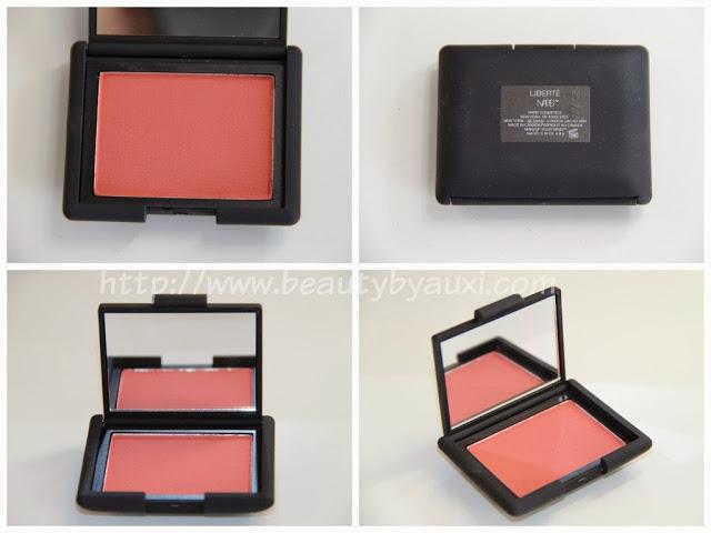 Últimos coloretes adquiridos de NARS: Amour, Liberté, Outlaw y Seduction