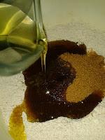 Harina integral,azúcar y aceite de oliva harina integral, azucar y aceite de oliva