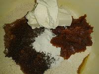 Harina, azúcar, aceite, queso y membrillo harina, azucar, aceite, queso y membrillo