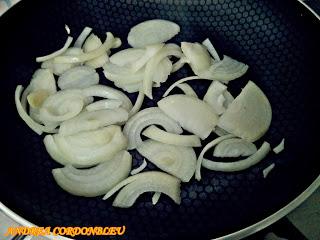 POLLO CON CEBOLLA, MANZANA, CURRY Y LECHE DE COCO POLLO CON CEBOLLA, MANZANA, CURRY Y LECHE DE COCO