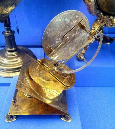 Los instrumentos matemáticos de Núremberg Astrolabio Ecuatorial