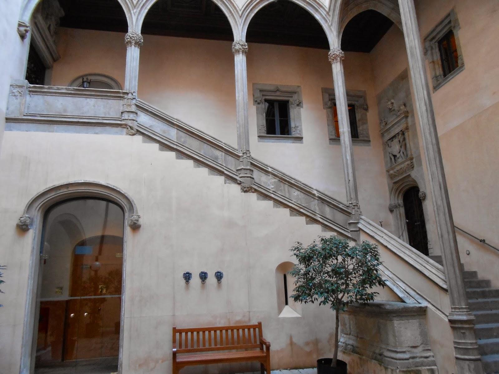 PALAU CENTELLES-SOLFERINO, BAIXADA DE SANT MIQUEL, 8, BARCELONA...21-11-2013... PALAU CENTELLES-SOLFERINO, BAIXADA DE SANT MIQUEL, 8, BARCELONA...21-11-2013...