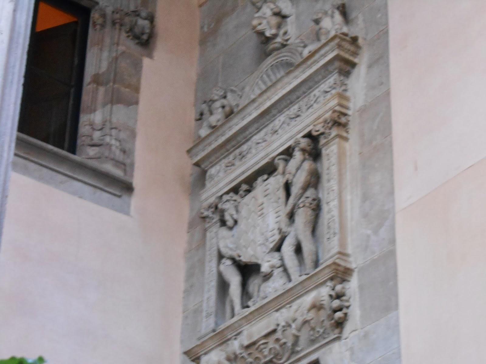 PALAU CENTELLES-SOLFERINO, BAIXADA DE SANT MIQUEL, 8, BARCELONA...21-11-2013... PALAU CENTELLES-SOLFERINO, BAIXADA DE SANT MIQUEL, 8, BARCELONA...21-11-2013...