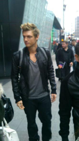 Backstreet boys paseando por Londres Backstreet boys en londres