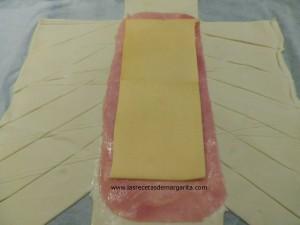 trenza y2 Hojaldre salado relleno – receta para niños