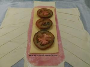 trenza y3 Hojaldre salado relleno – receta para niños