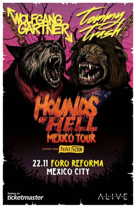 Hounds of Hell Wolfgang Gartner & Tommy Trash @Foro Reforma 1441417_610545532340283_309912311_n
