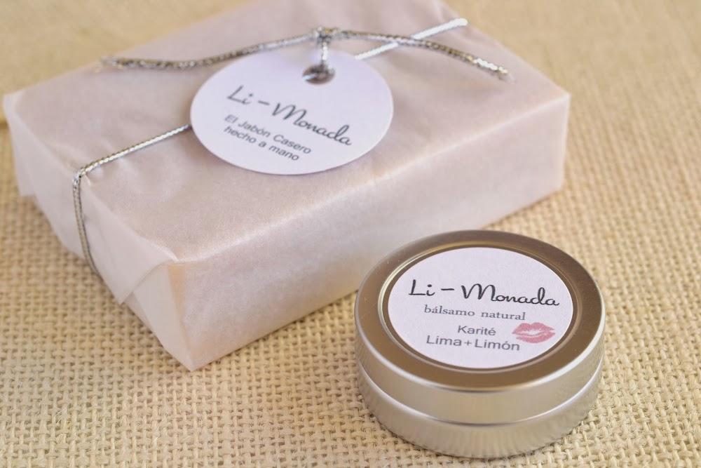 LiMonada, productos de baño jabon y balsamo limonada