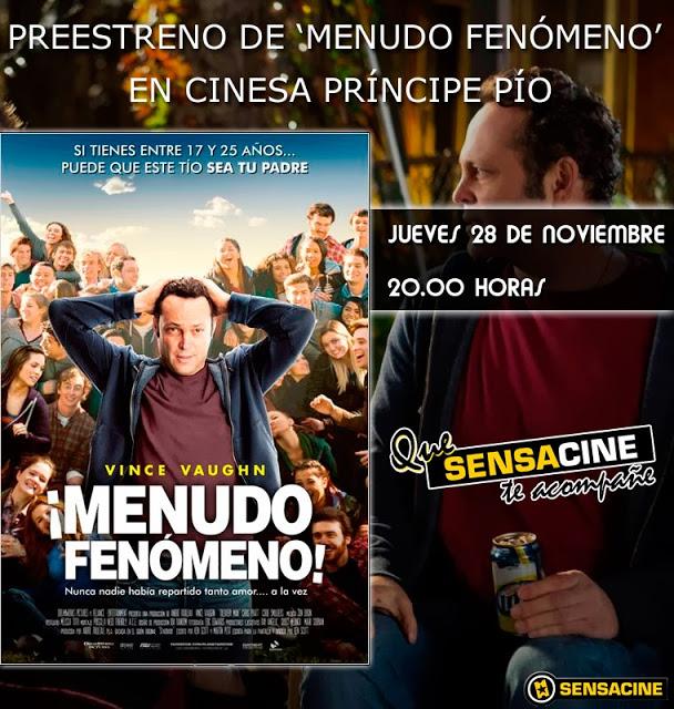 Concurso: Entradas para el preestreno de Menudo Fenómeno con SensaCine Concurso: Entradas para el preestreno de Menudo Fenómeno con SensaCine