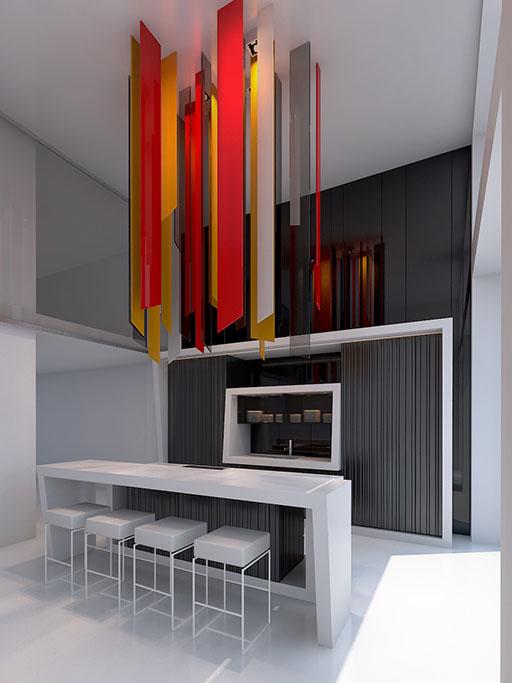 A-cero Projects A-cero presenta un nuevo diseño de cocina para Grupo RG en un showroom de A Coruña.