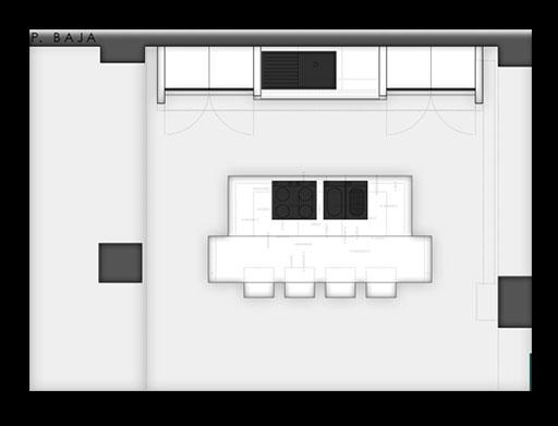 A-cero Projects A-cero presenta un nuevo diseño de cocina para Grupo RG en un showroom de A Coruña.