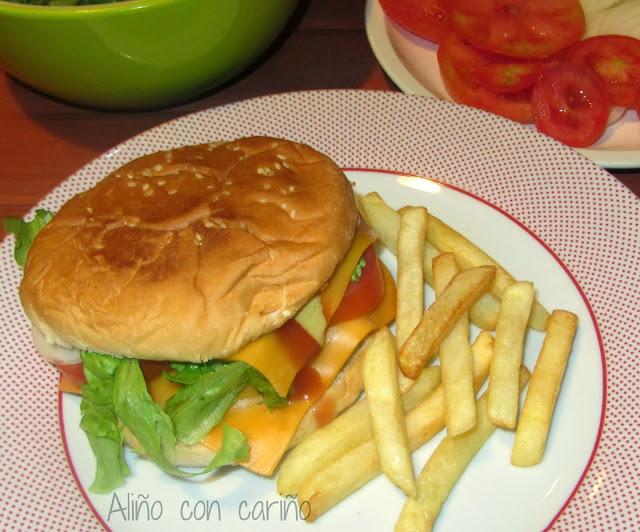 HAMBURGUESAS AL ESTILO AMERICANO HAMBURGUESAS AL ESTILO AMERICANO