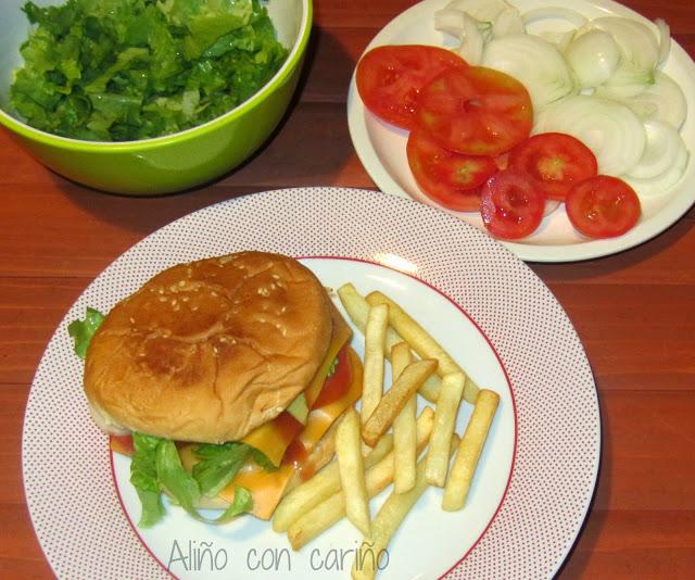 HAMBURGUESAS AL ESTILO AMERICANO HAMBURGUESAS AL ESTILO AMERICANO