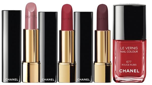Make up para Navidad, el maquillaje para las fiestas de Givenchy, Dior y Chanel Chanel-Nuit-Infinie-de-Chanel-Makeup-Collection-for-Christmas-2013-lips-and-nails