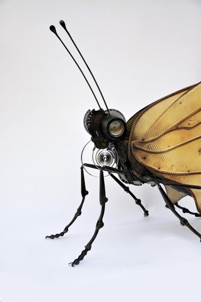 martinet 2 680x1024 Esculturas de Insectos y Animales hechos con Materiales Reutilizados 