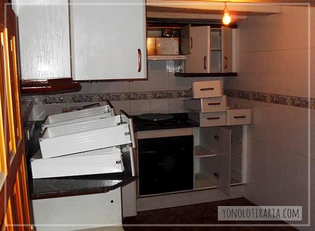 Mi cocina. Antes y después. Argh Mi cocina. Antes y después. Argh