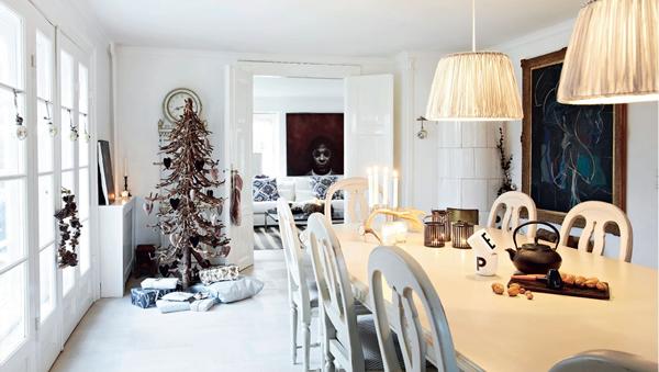 Navidad en tonos neutros Navidad nórdica / Casa Haus