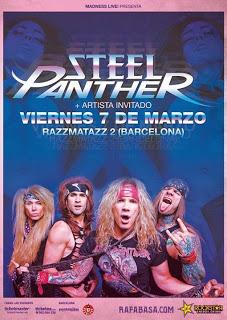 Steel Panther actuarán también en Barcelona el 7 de marzo