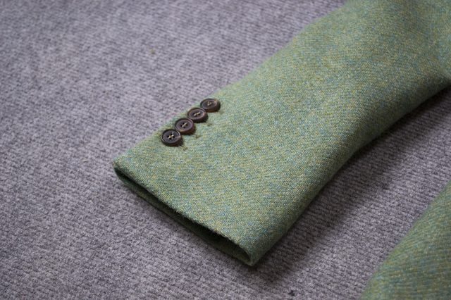 Review Americana tweed verde de López Aragón. Review Americana tweed verde de López Aragón.