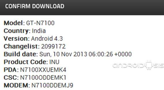 Cómo actualizar Samsung Galaxy Note 2 internacional a Android 4.3 oficial como actualizar samsung galaxy note 2 internacional a android 4 3 oficial Cómo actualizar Samsung Galaxy Note 2 internacional a Android 4.3 oficial