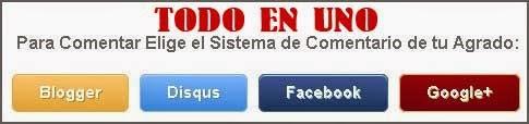 Comentar con Blogger-Discus-Facebook y Google+ comentar con blogger-discus-facebook y google+