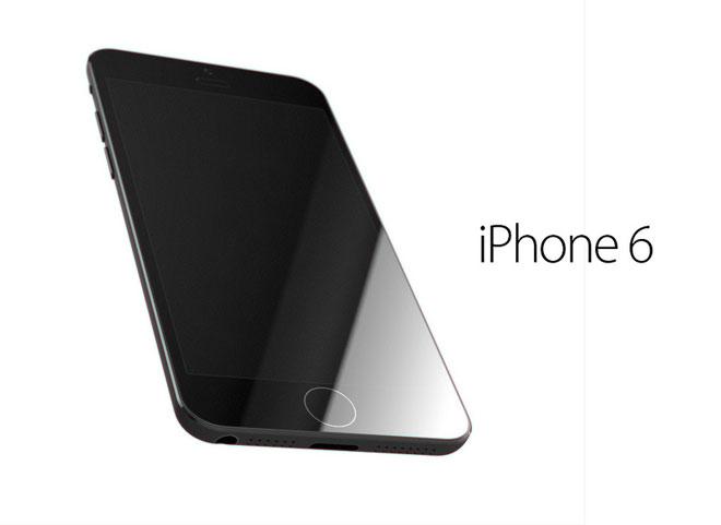 iPhone 6 con display de 4.4 pulgadas en una nueva imagen conceptual Sensor Touch ID en el iPhone 6