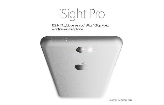 iPhone 6 con display de 4.4 pulgadas en una nueva imagen conceptual Carcasa trasera del hipotético iPhone 6