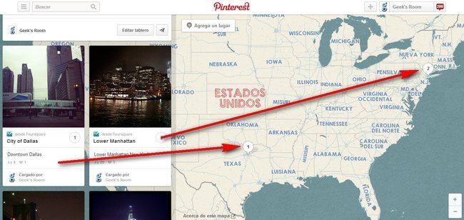 Pinterest introduce Place Pins, para publicar en tableros con mapas y datos de Foursquare pinterst-place-pins-boards-pins