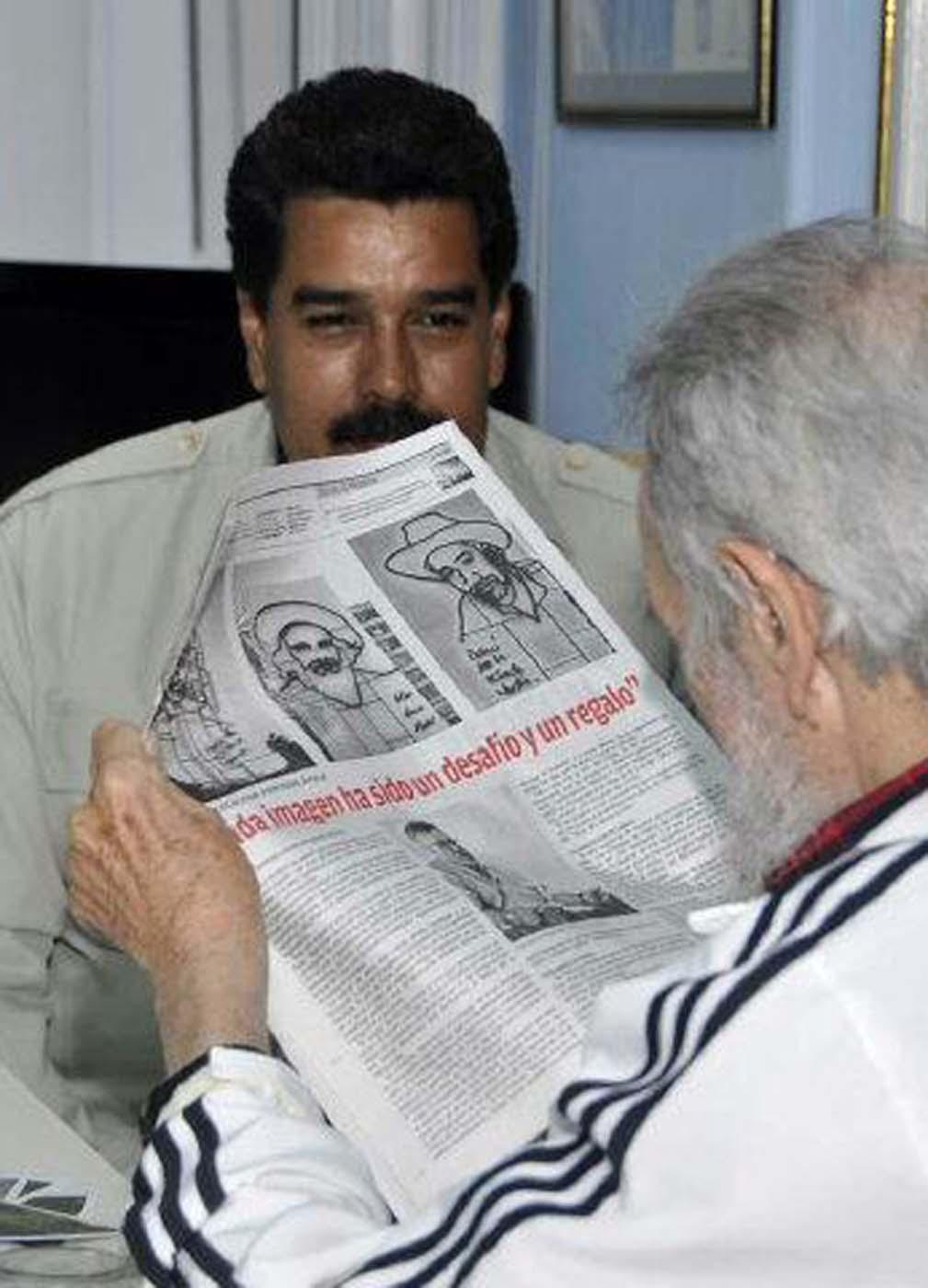 Maduro quiere ser como Fidel Maduro quiere ser como Fidel
