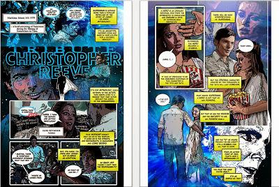 Comic de homenaje a Christopher Reeve