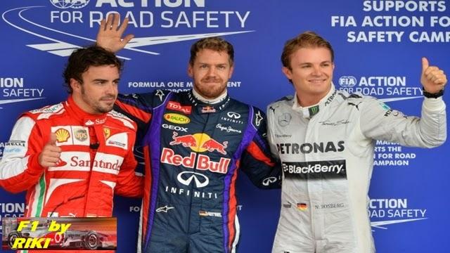 RESUMEN DE LA POLE POSITION DEL GP DE BRASIL 2013 - VETTEL MANDA EN LA LLUVIA RESUMEN DE LA POLE POSITION DEL GP DE BRASIL 2013 - VETTEL MANDA EN LA LLUVIA
