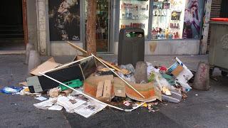 Huelga de la basura en Madrid, 2ª parte. Huelga de la basura en Madrid, 2ª parte.