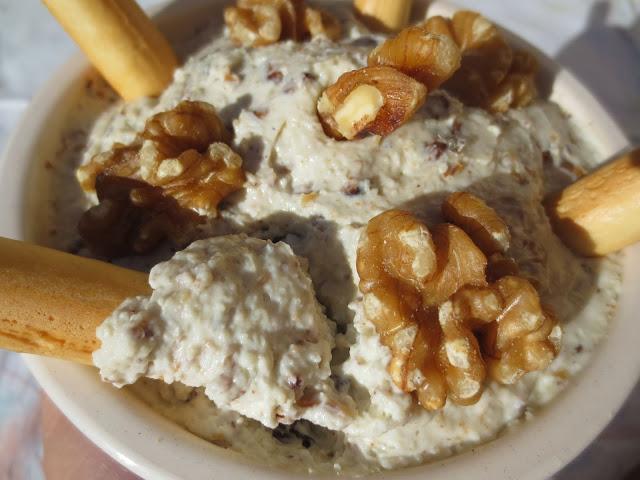 Paté de queso y nueces Paté de queso y nueces
